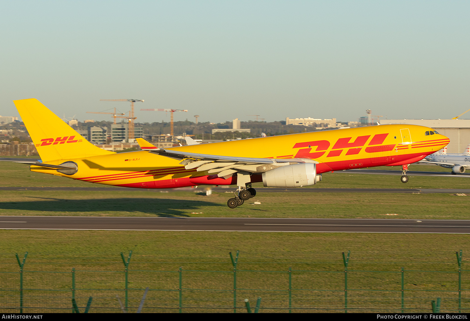 Aircraft Photo of D-ALEJ | Airbus A330-243F | DHL International | AirHistory.net #796778