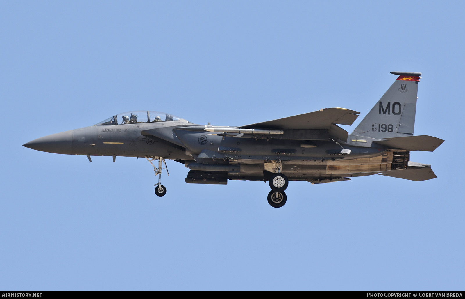 Aircraft Photo of 87-0198 / 87198 | McDonnell Douglas F-15E Strike Eagle | USA - Air Force | AirHistory.net #796784