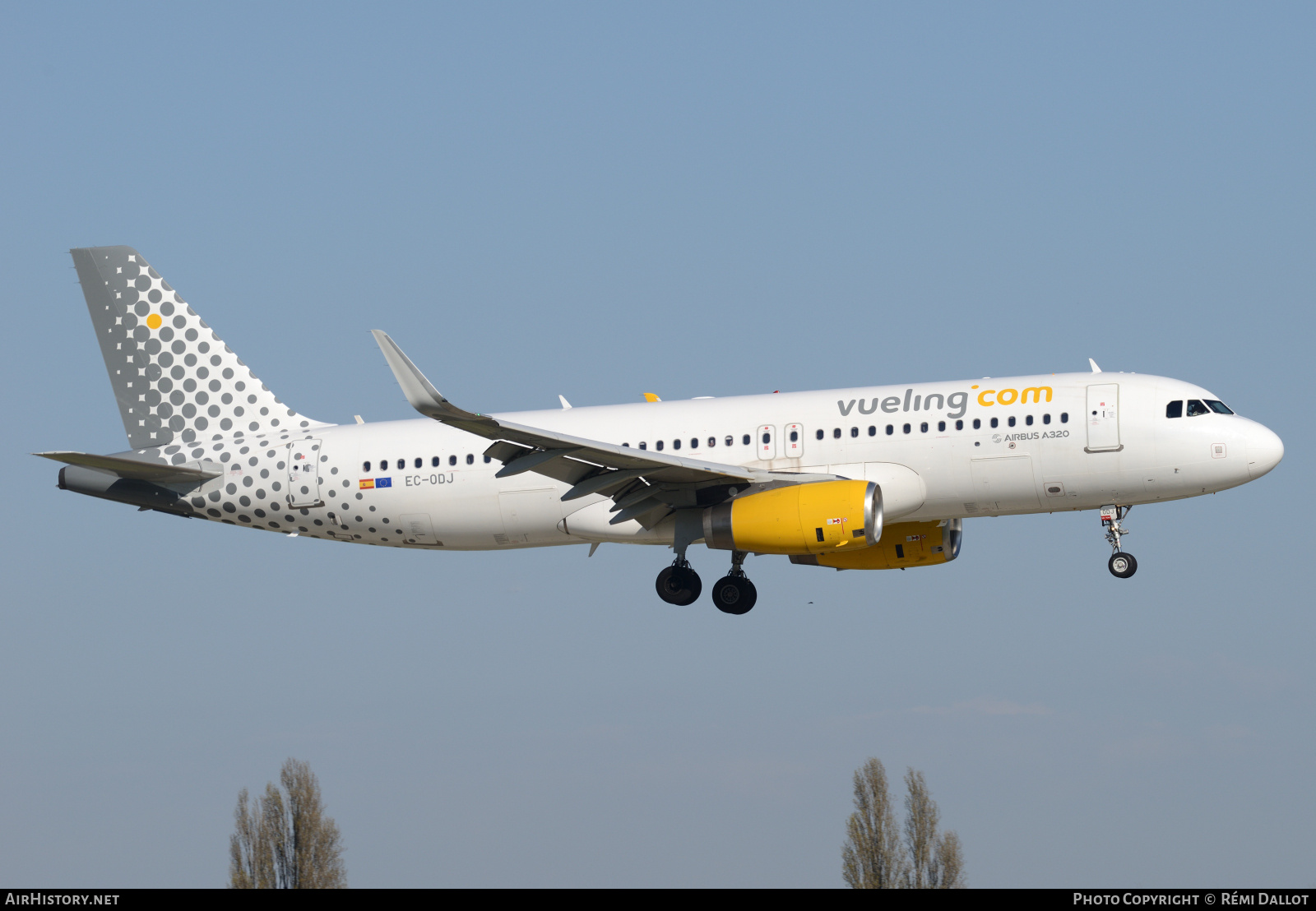 Aircraft Photo of EC-ODJ | Airbus A320-232 | Vueling Airlines | AirHistory.net #796790