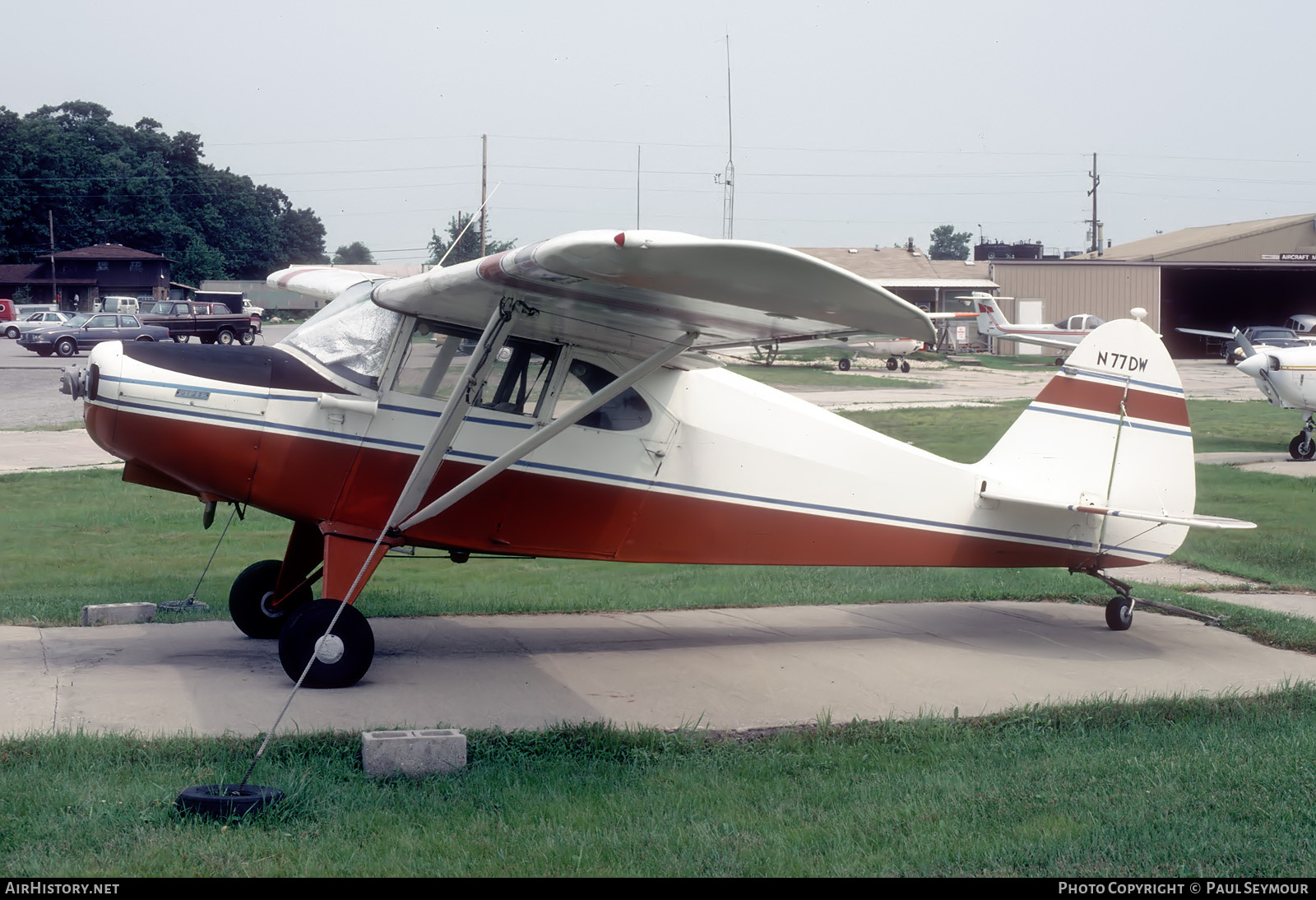 Aircraft Photo of N77DW | Piper PA-16 Clipper | AirHistory.net #796792