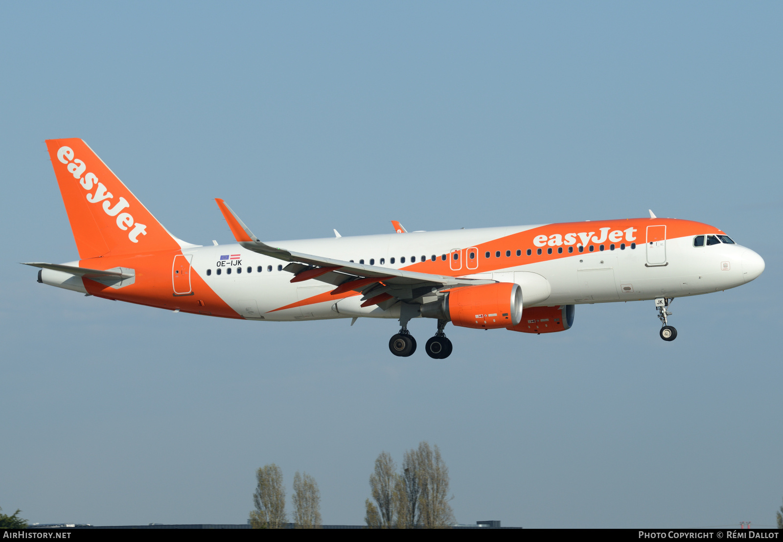 Aircraft Photo of OE-IJK | Airbus A320-214 | EasyJet | AirHistory.net #796796