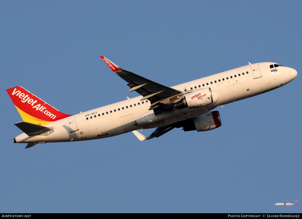 Aircraft Photo of HS-VKT | Airbus A320-214 | VietJet Air Thailand | AirHistory.net #796800