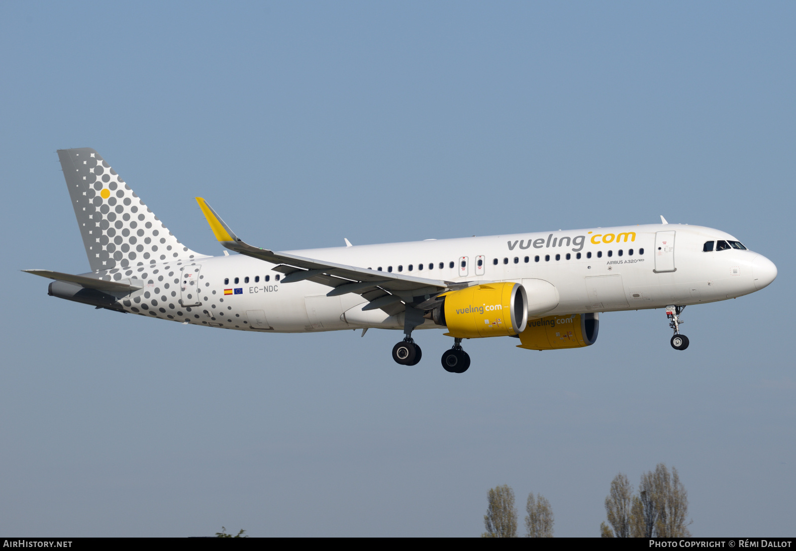 Aircraft Photo of EC-NDC | Airbus A320-271N | Vueling Airlines | AirHistory.net #796803