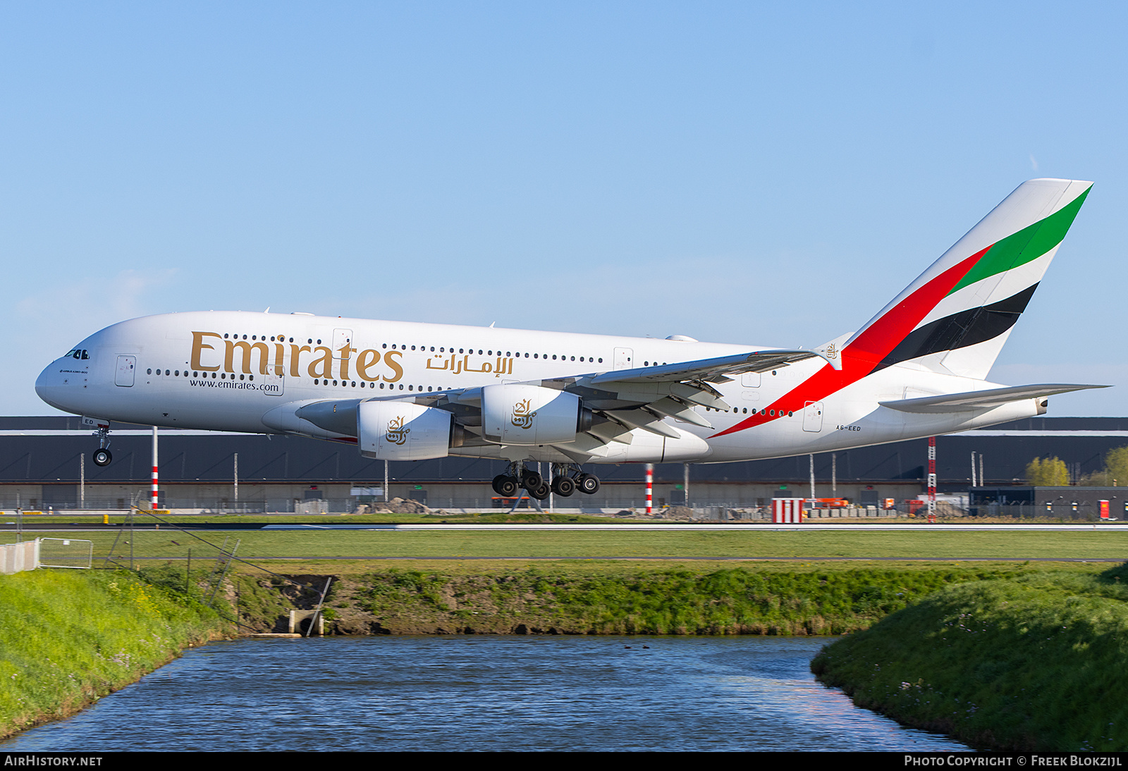 Aircraft Photo of A6-EED | Airbus A380-861 | Emirates | AirHistory.net #796811
