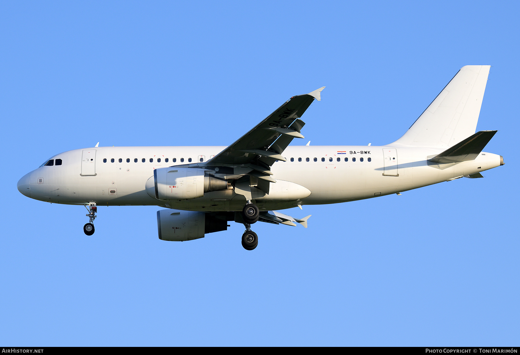 Aircraft Photo of 9A-BWK | Airbus A319-112 | AirHistory.net #796815
