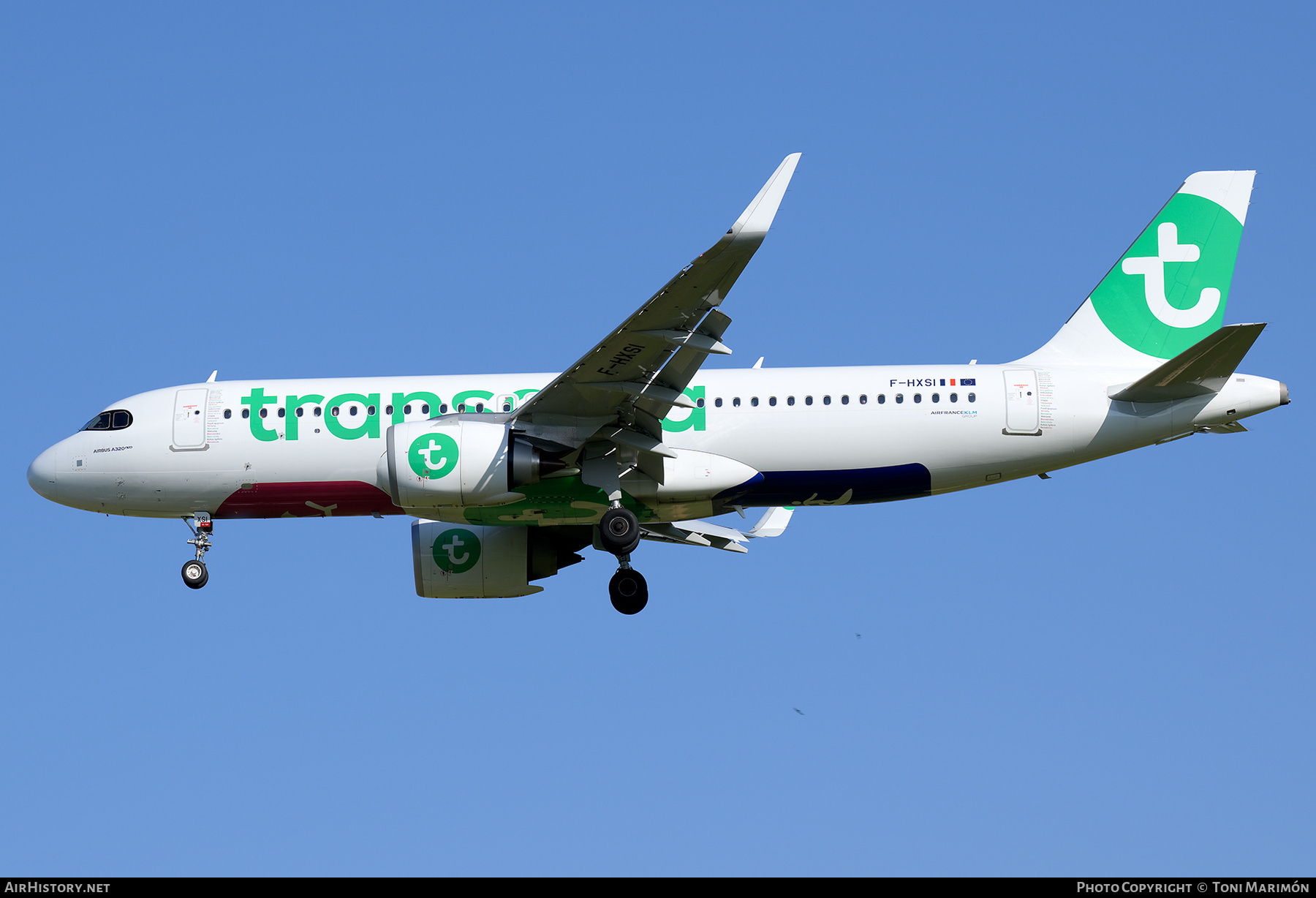 Aircraft Photo of F-HXSI | Airbus A320-252N | Transavia | AirHistory.net #796818