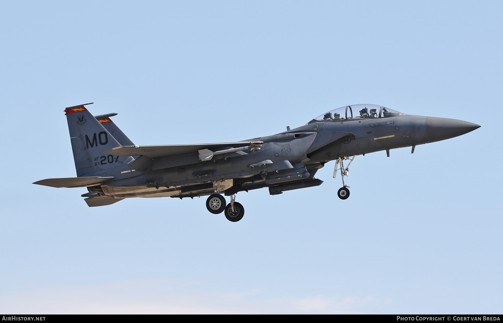 Aircraft Photo of 87-0207 / AF87-207 | Boeing F-15E Strike Eagle | USA - Air Force | AirHistory.net #796825