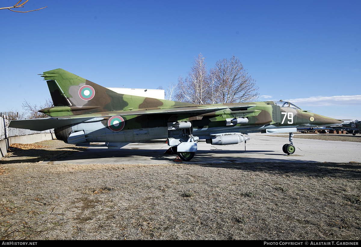 Aircraft Photo of 79 | Mikoyan-Gurevich MiG-23BN | Bulgaria - Air Force | AirHistory.net #796830