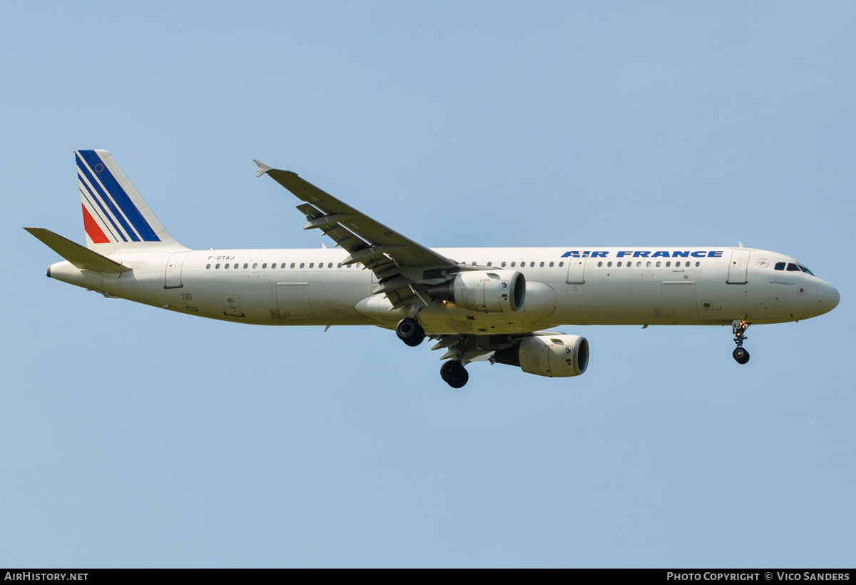 Aircraft Photo of F-GTAJ | Airbus A321-211 | Air France | AirHistory.net #796842