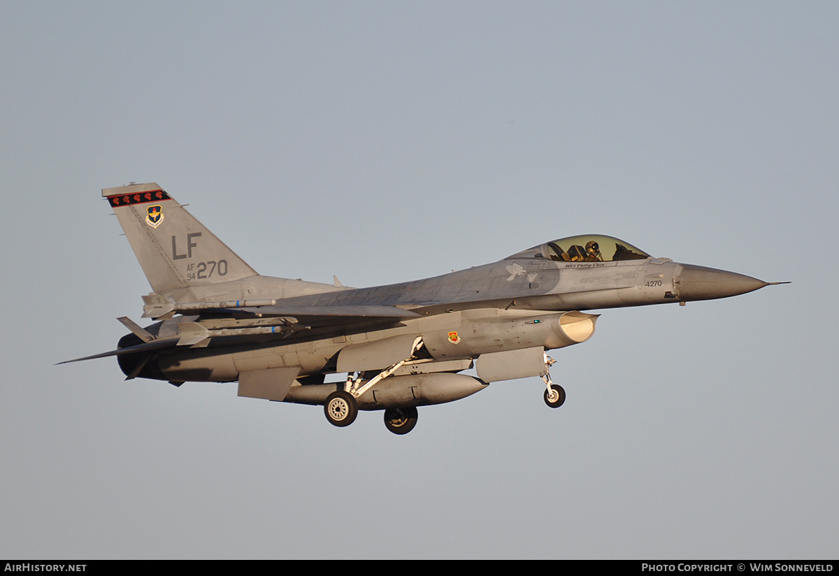 Aircraft Photo of 94-0270 / AF94-270 | General Dynamics F-16CJ Fighting Falcon | USA - Air Force | AirHistory.net #796851