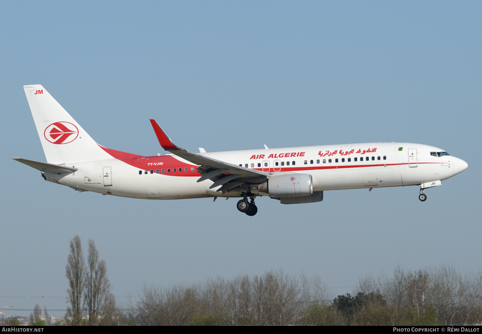 Aircraft Photo of 7T-VJM | Boeing 737-8D6 | Air Algérie | AirHistory.net #796862