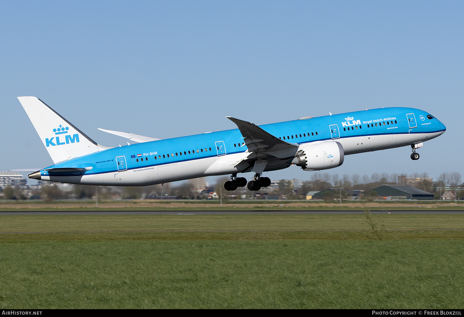 Aircraft Photo of PH-BHN | Boeing 787-9 Dreamliner | KLM - Royal Dutch Airlines | AirHistory.net #796863