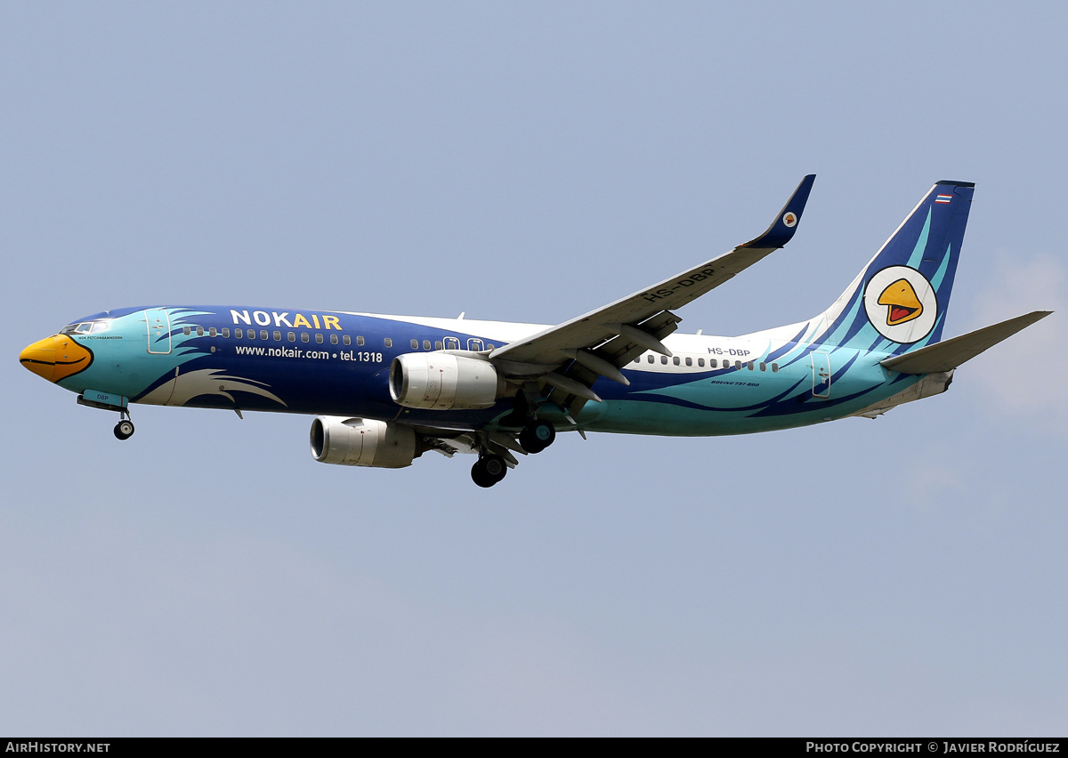 Aircraft Photo of HS-DBP | Boeing 737-8FZ | Nok Air | AirHistory.net #796865