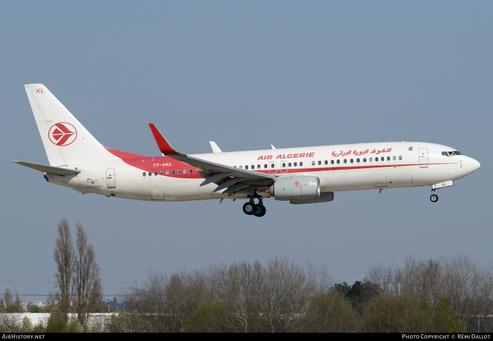 Aircraft Photo of 7T-VKL | Boeing 737-8D6 | Air Algérie | AirHistory.net #796881