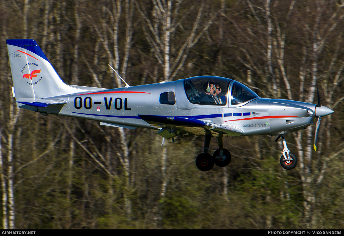 Aircraft Photo of OO-VOL | Sonaca S201 | Flight School Promotion | AirHistory.net #796891