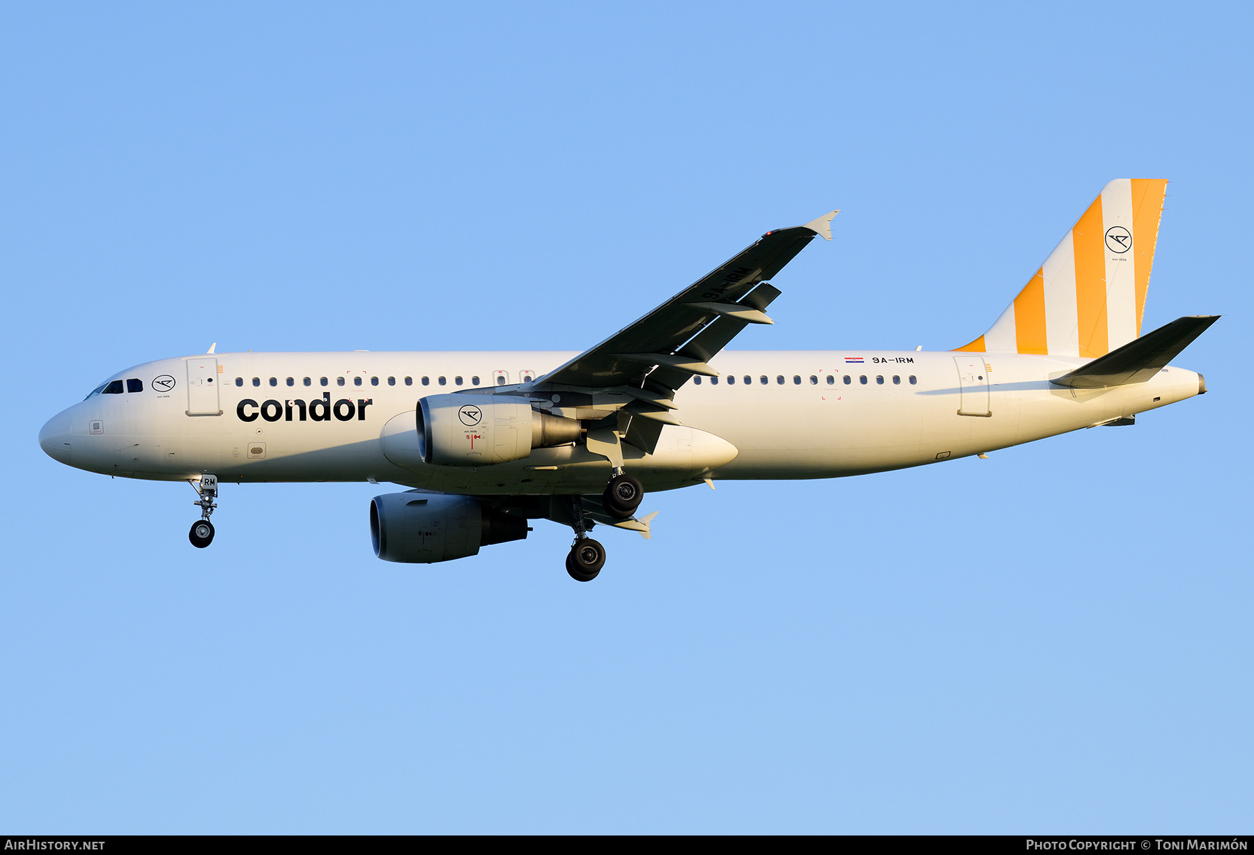 Aircraft Photo of 9A-IRM | Airbus A320-214 | Condor Flugdienst | AirHistory.net #796911