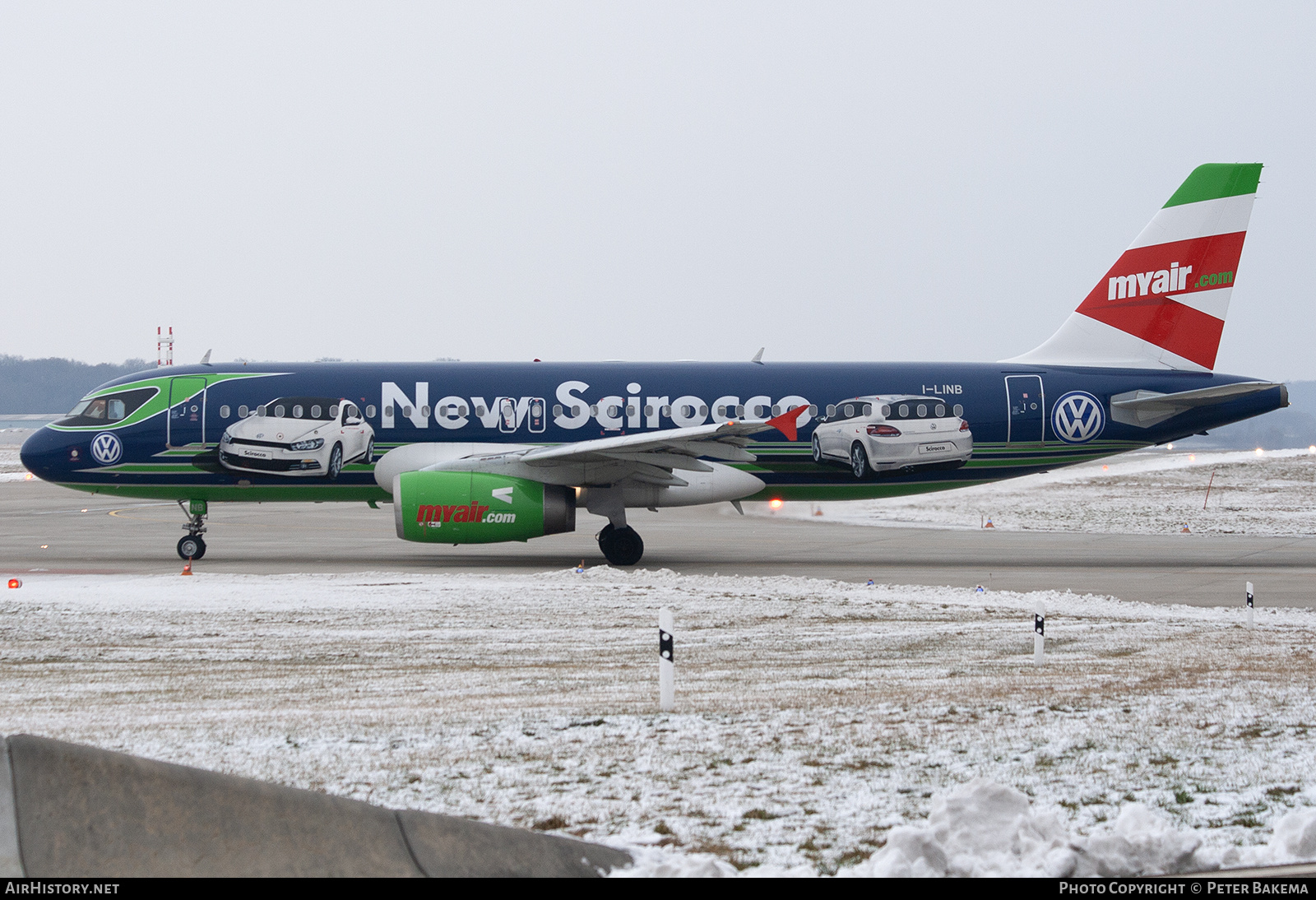 Aircraft Photo of I-LINB | Airbus A320-231 | Myair | AirHistory.net #796917