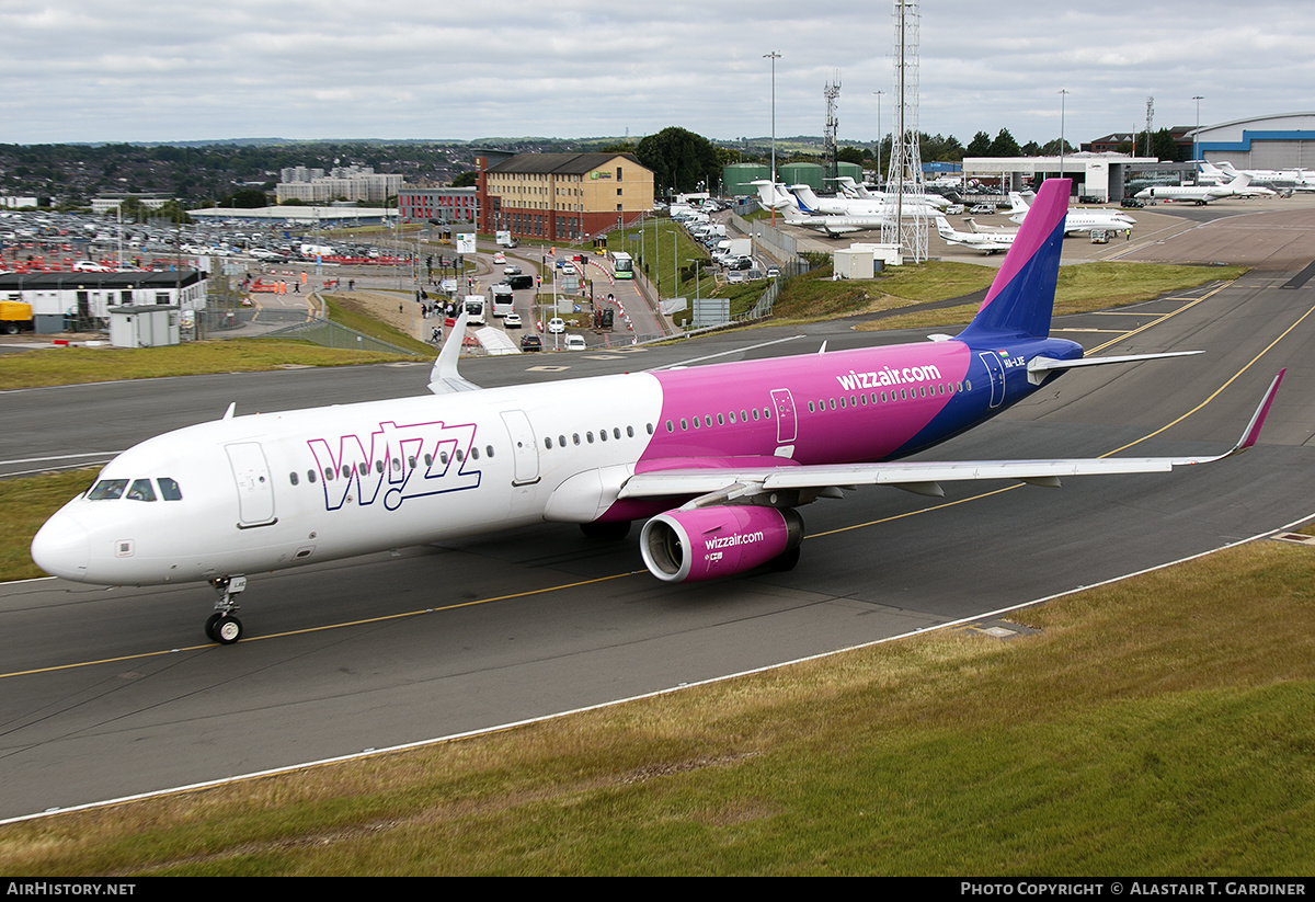 Aircraft Photo of HA-LXE | Airbus A321-231 | Wizz Air | AirHistory.net #796919