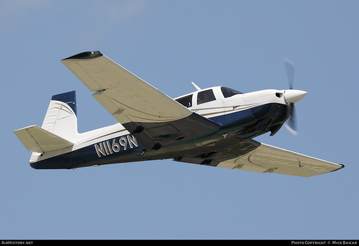 Aircraft Photo of N1169N | Mooney M-20J | AirHistory.net #796922