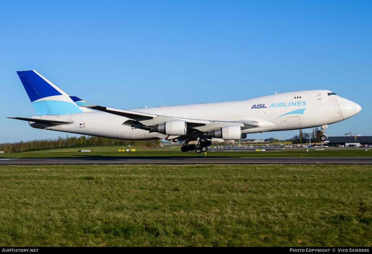 Aircraft Photo of OE-IFD | Boeing 747-4B5F/ER/SCD | ASL Airlines | AirHistory.net #796926