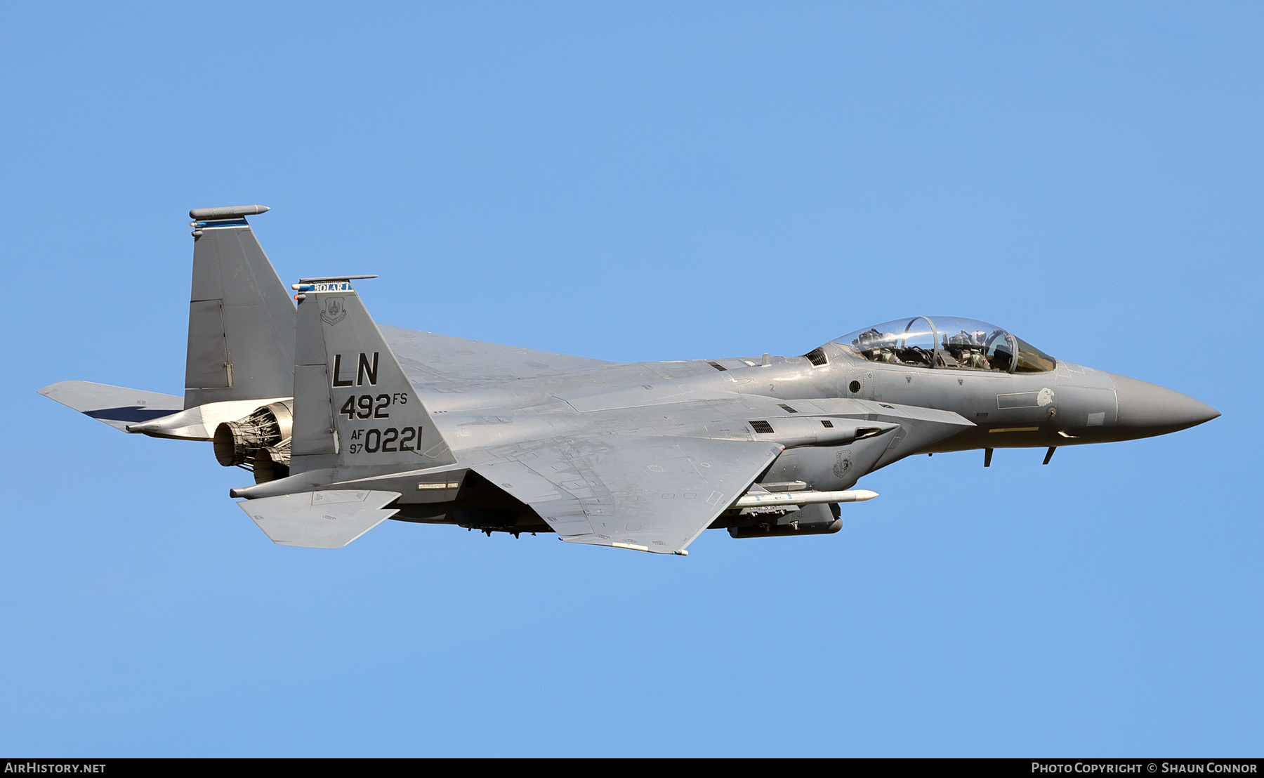 Aircraft Photo of 97-0221 / AF97-0221 | Boeing F-15E Strike Eagle | USA - Air Force | AirHistory.net #796934