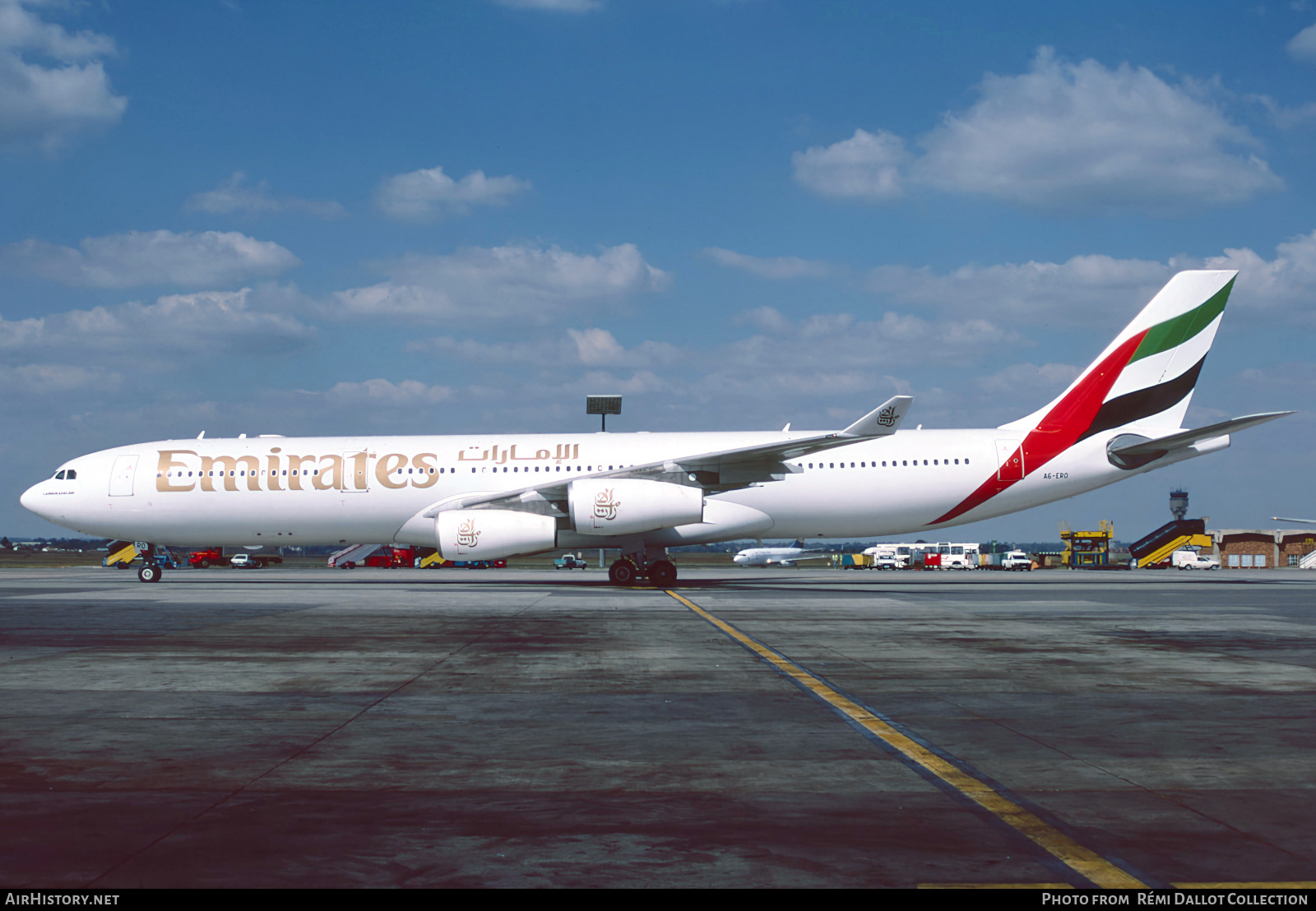 Aircraft Photo of A6-ERO | Airbus A340-313X | Emirates | AirHistory.net #796957