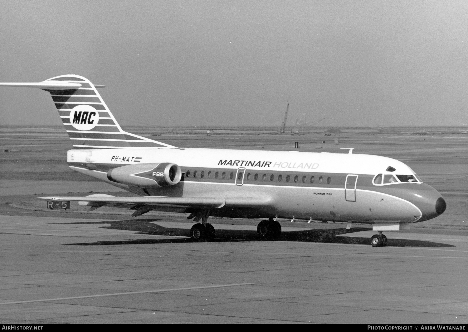 Aircraft Photo of PH-MAT | Fokker F28-1000 Fellowship | Martinair Holland | AirHistory.net #796964