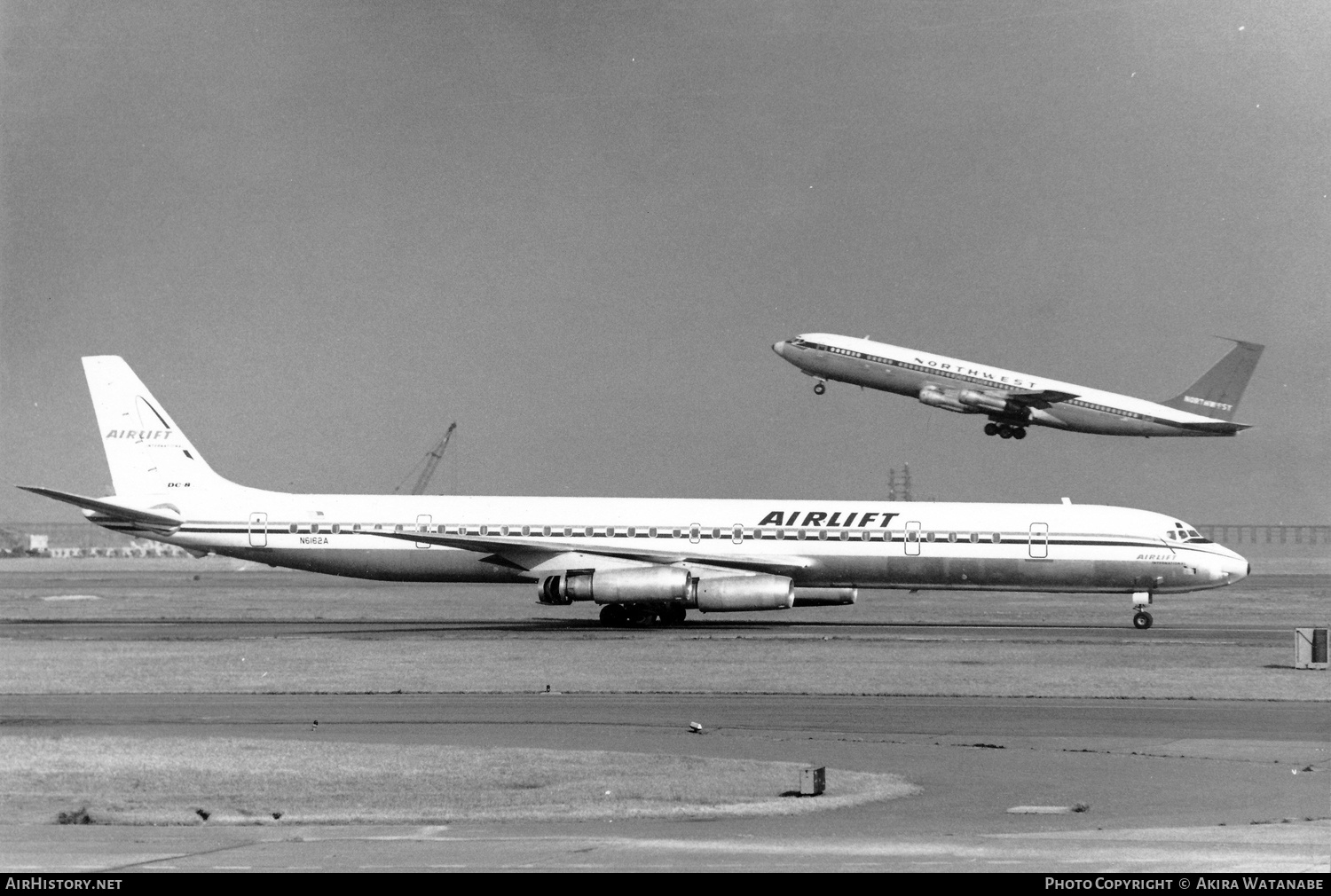 Aircraft Photo of N6162A | McDonnell Douglas DC-8-63CF | Airlift International | AirHistory.net #796967