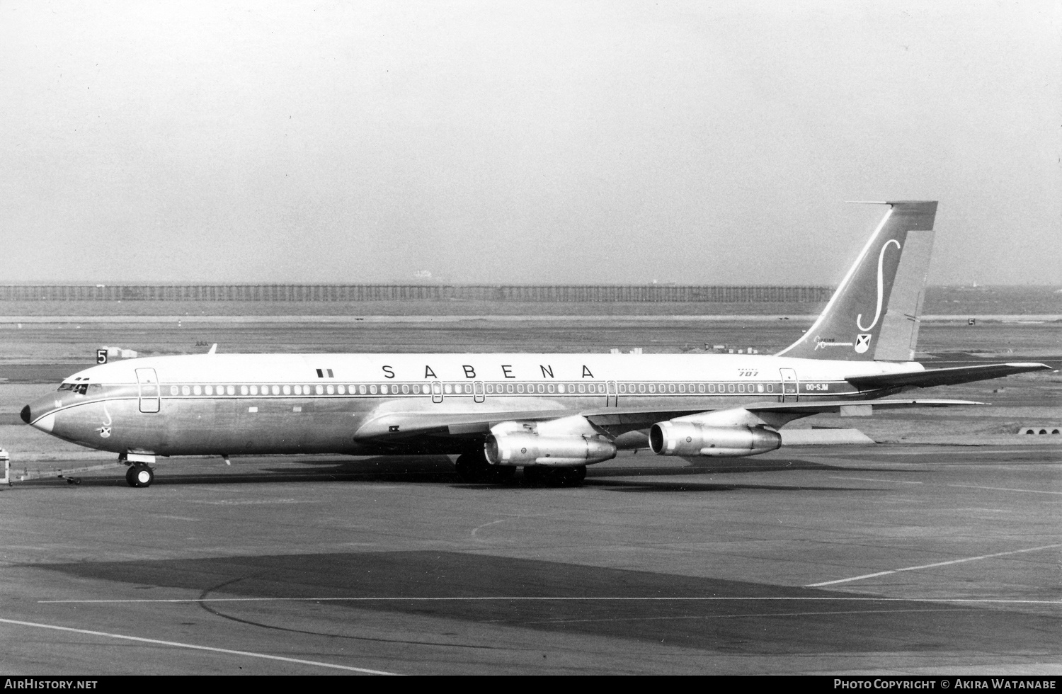 Aircraft Photo of OO-SJM | Boeing 707-329C | Sabena | AirHistory.net #796980
