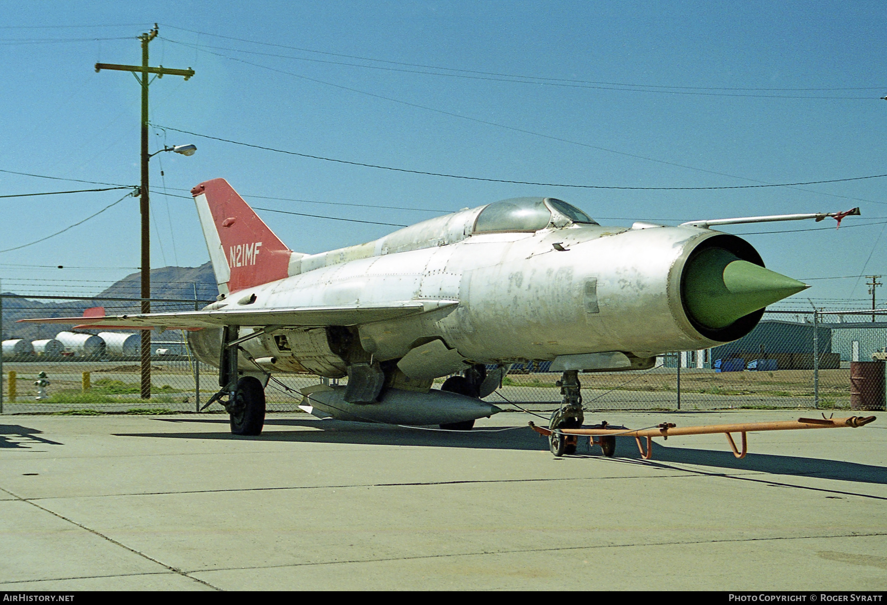 Aircraft Photo of N21MF | Mikoyan-Gurevich MiG-21PF | AirHistory.net #796981
