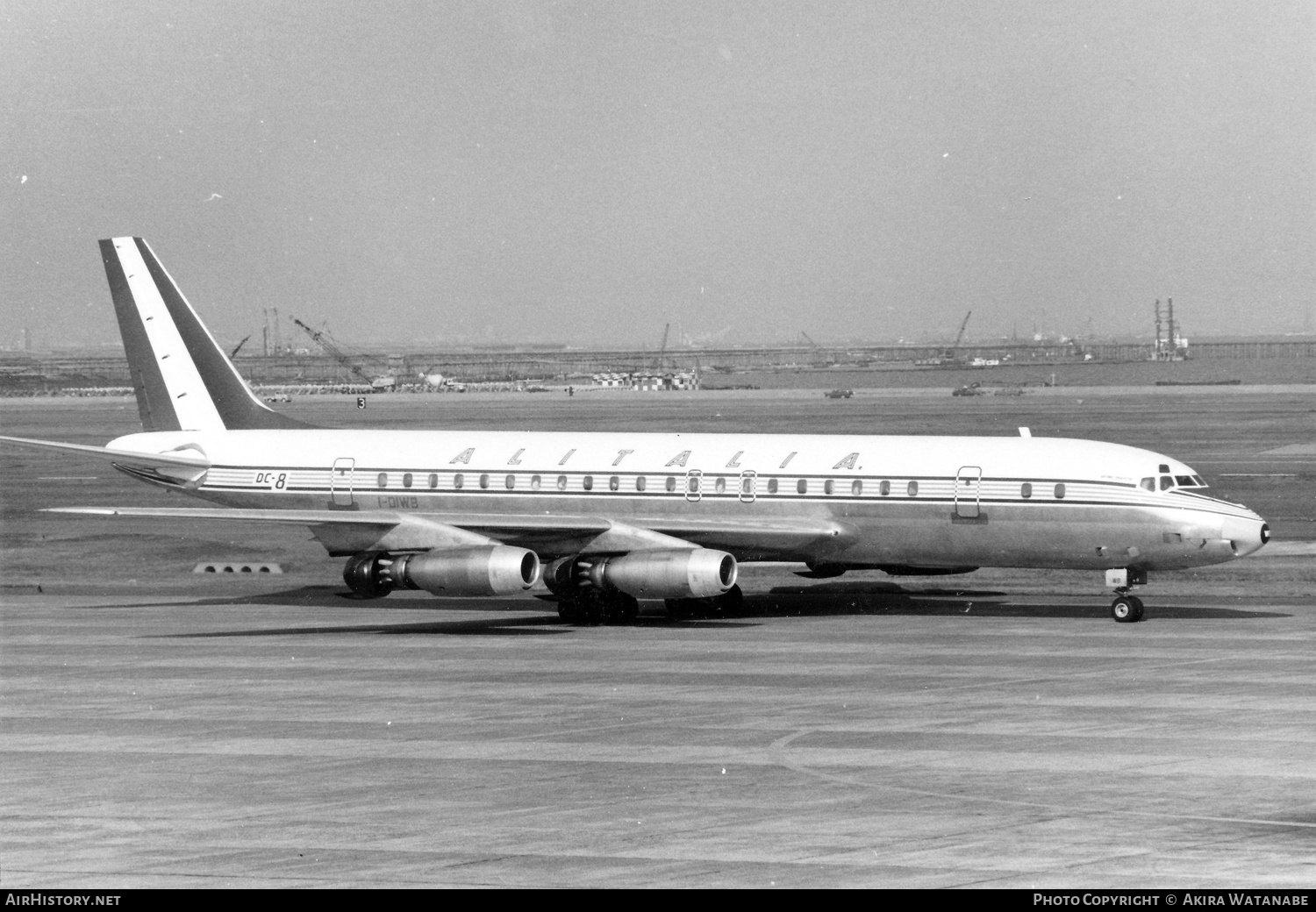 Aircraft Photo of I-DIWB | Douglas DC-8-43 | Alitalia | AirHistory.net #796982