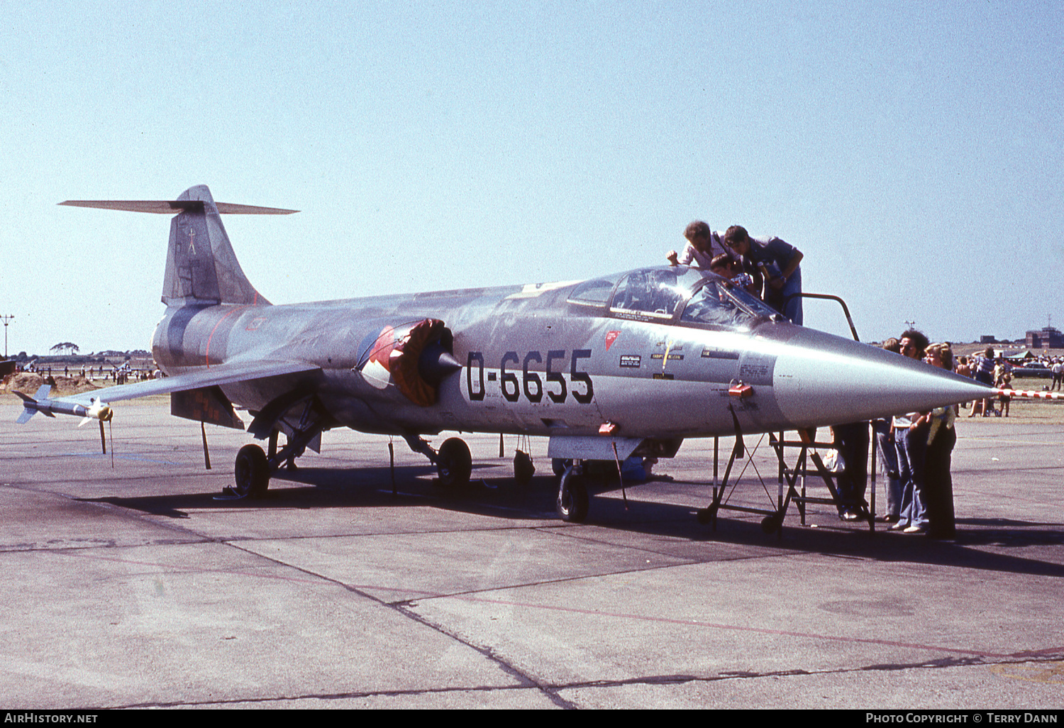 Aircraft Photo of D-6655 | Lockheed F-104G Starfighter | Netherlands - Air Force | AirHistory.net #796983