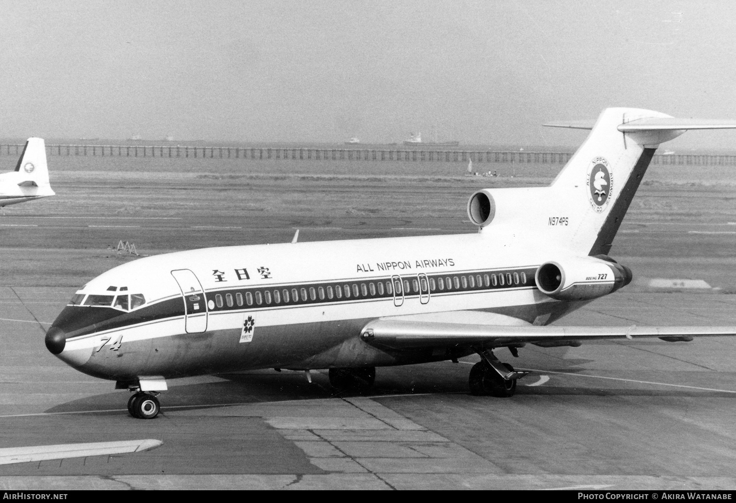 Aircraft Photo of N974PS | Boeing 727-14 | All Nippon Airways - ANA | AirHistory.net #796985