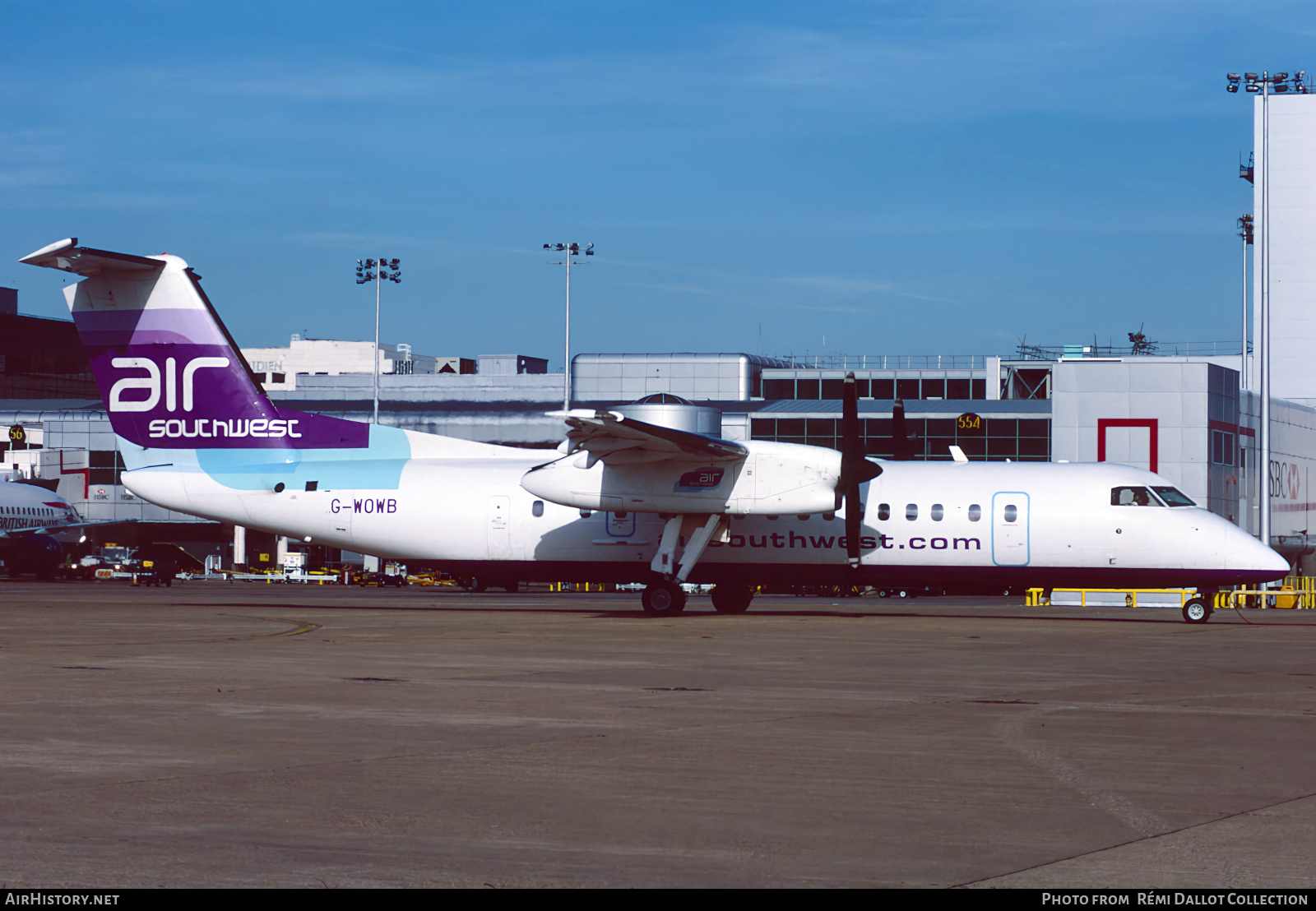 Aircraft Photo of G-WOWB | De Havilland Canada DHC-8-311 Dash 8 | Air Southwest | AirHistory.net #796999