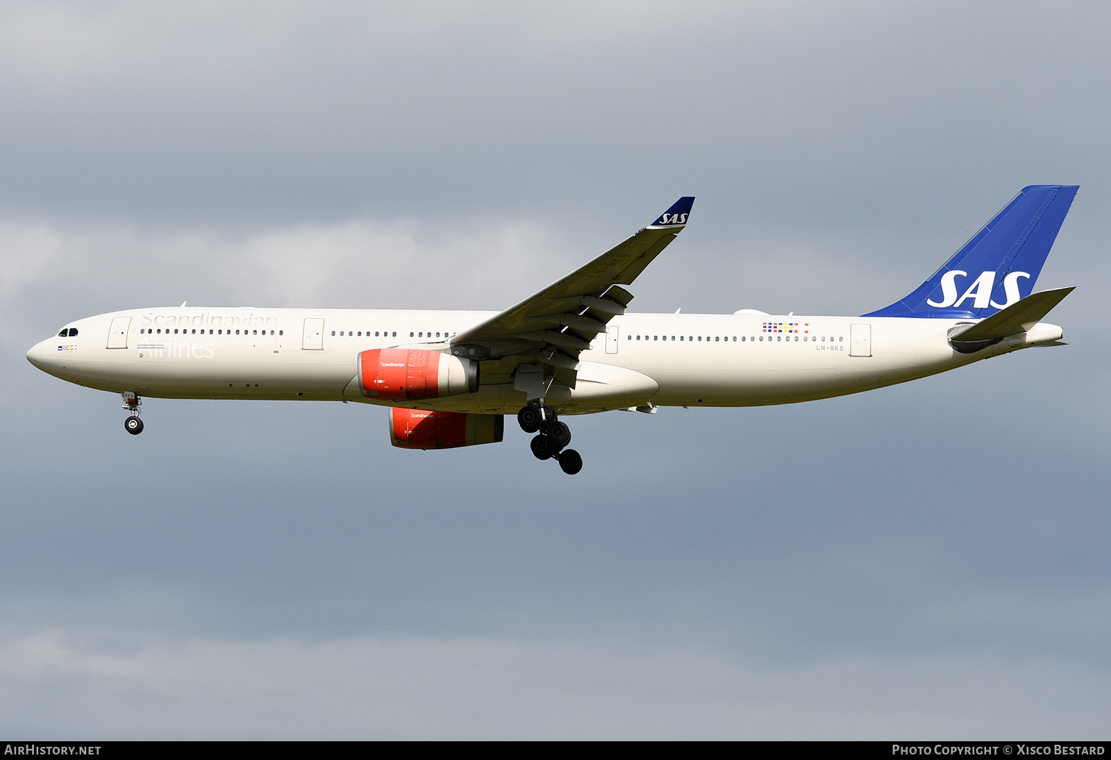Aircraft Photo of LN-RKS | Airbus A330-343E | Scandinavian Airlines - SAS | AirHistory.net #797004