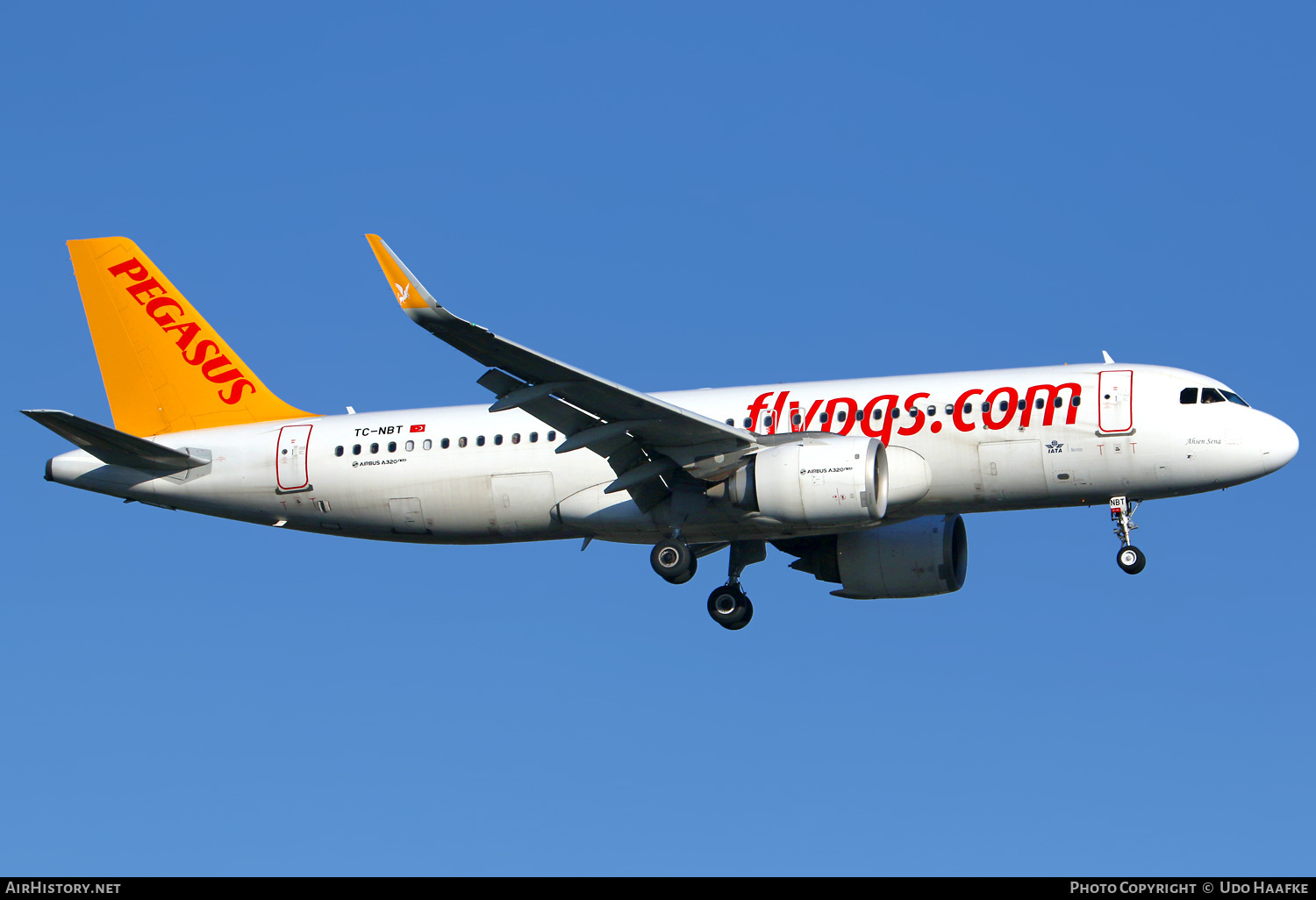 Aircraft Photo of TC-NBT | Airbus A320-251N | Pegasus Airlines | AirHistory.net #797012