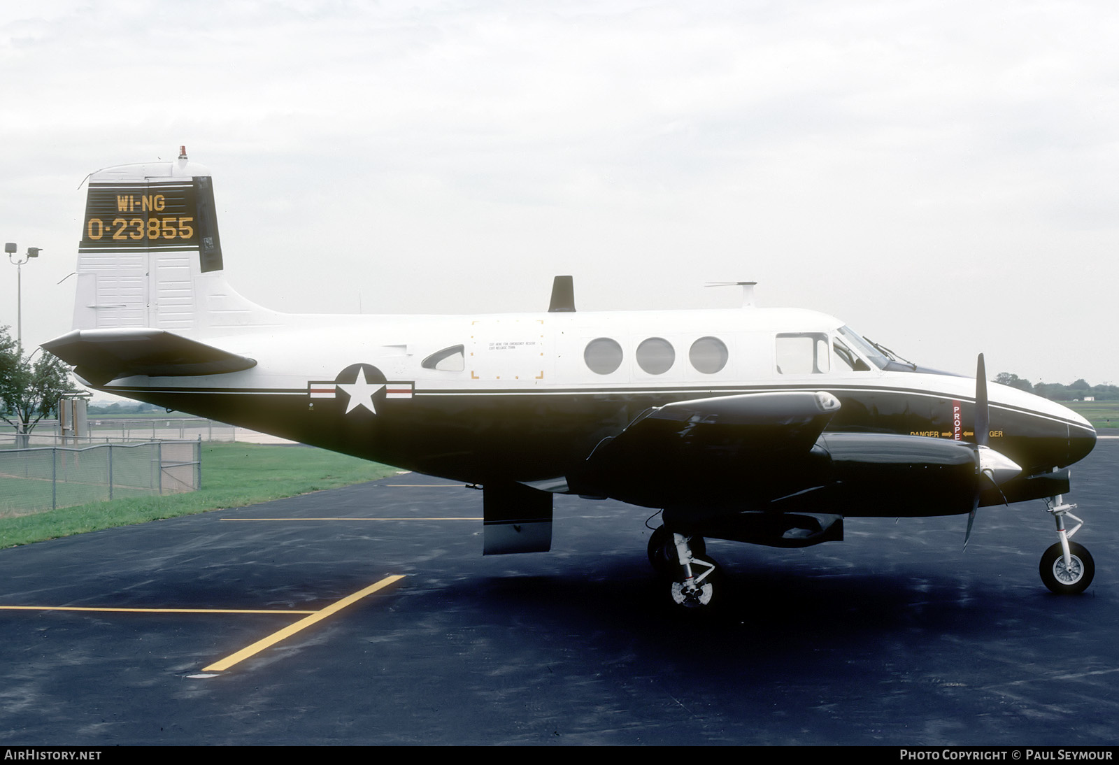 Aircraft Photo of 62-3855 / 0-23855 | Beech U-8F Seminole (65) | USA - Army | AirHistory.net #797023