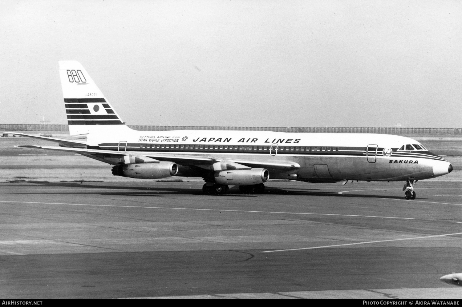 Aircraft Photo of JA8021 | Convair 880M (22M-22) | Japan Air Lines - JAL | AirHistory.net #797027