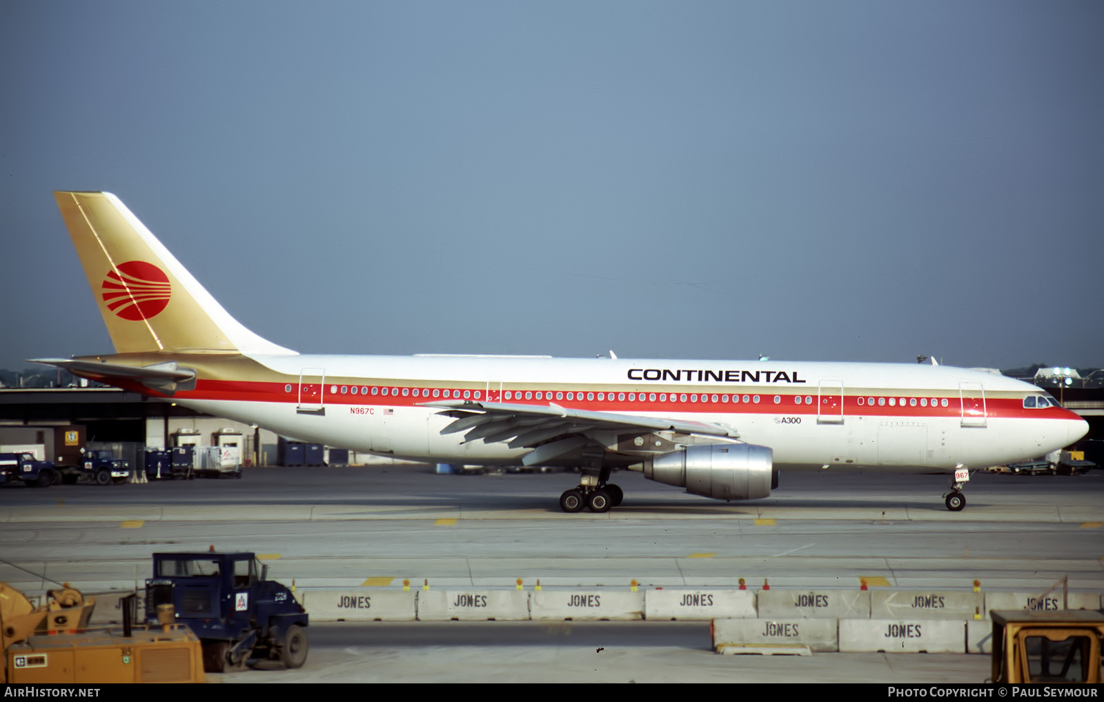 Aircraft Photo of N967C | Airbus A300B4-203 | Continental Airlines | AirHistory.net #797031