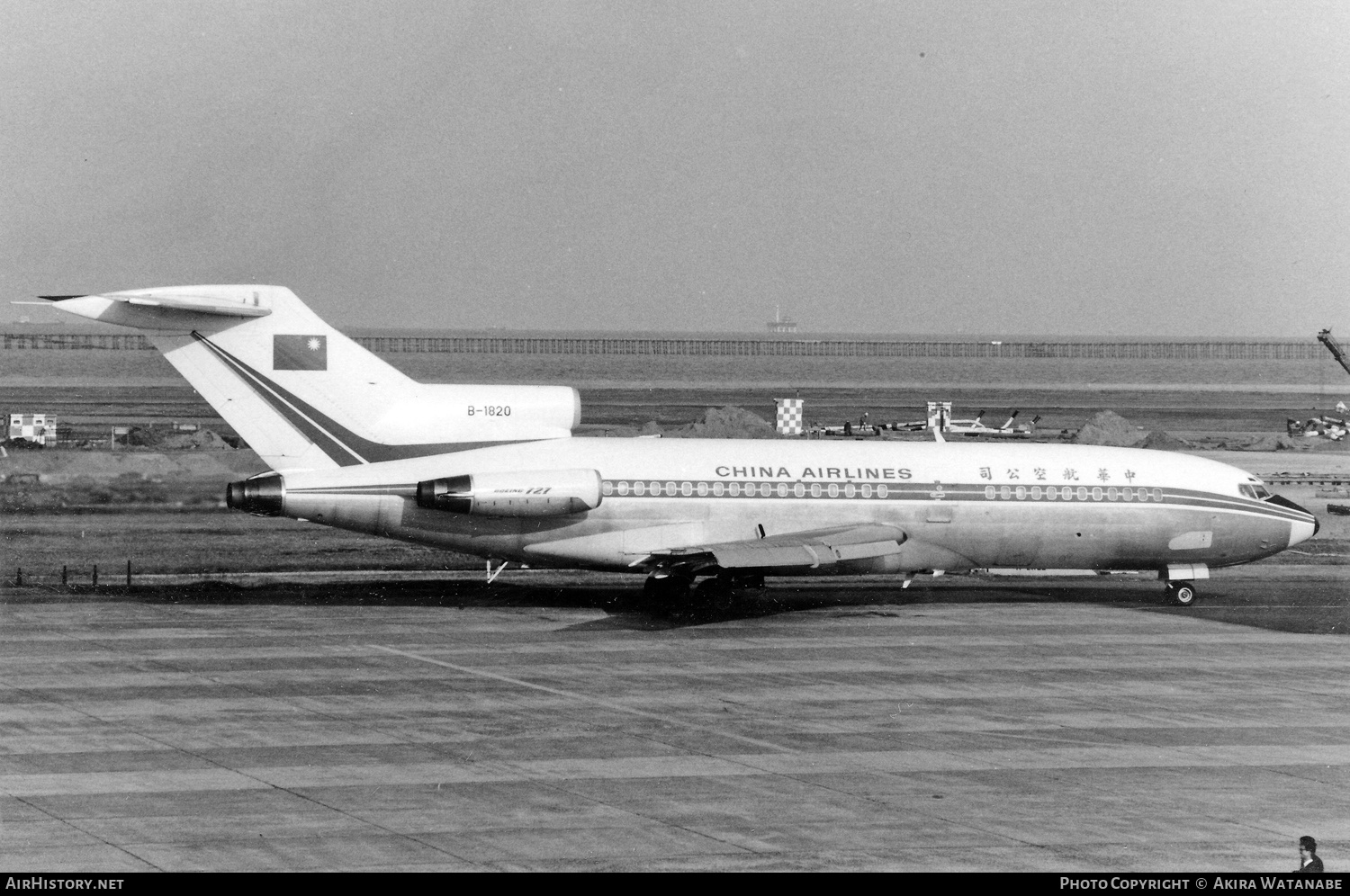 Aircraft Photo of B-1820 | Boeing 727-109 | China Airlines | AirHistory.net #797034