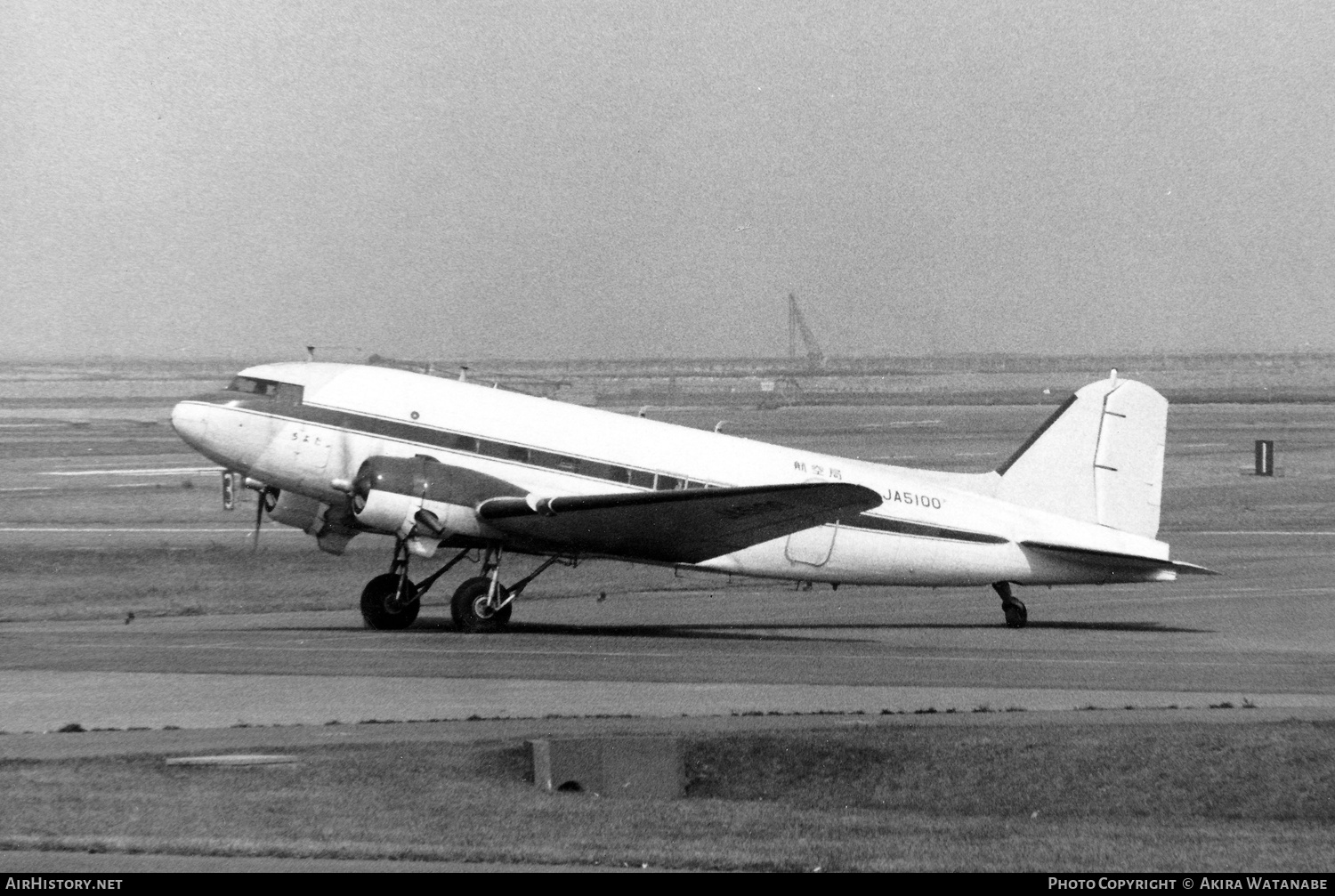 Aircraft Photo of JA5100 | Douglas DC-3-178 | Japan Civil Aviation Bureau - JCAB | AirHistory.net #797058