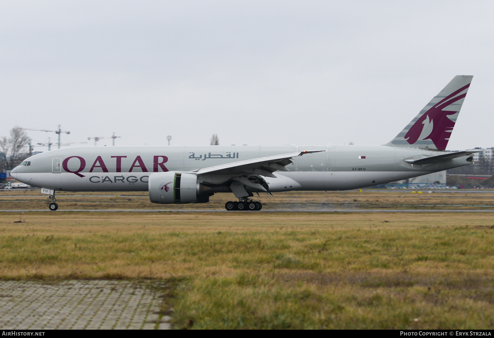 Aircraft Photo of A7-BFO | Boeing 777-F | Qatar Airways Cargo | AirHistory.net #797078