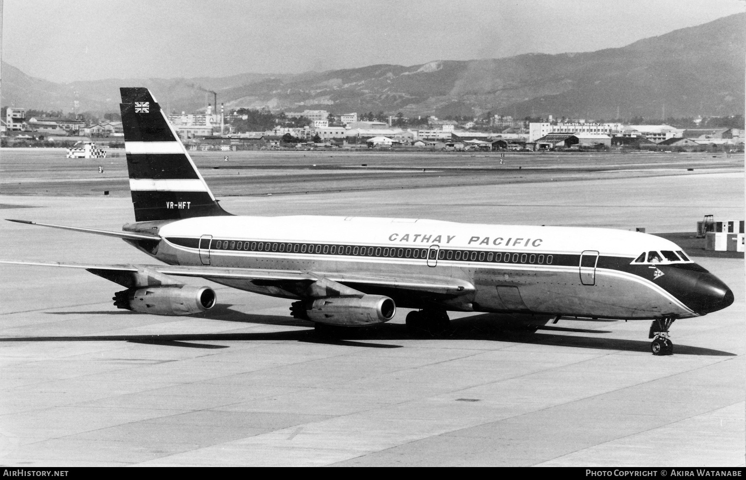 Aircraft Photo of VR-HFT | Convair 880M (22M-3) | Cathay Pacific Airways | AirHistory.net #797080