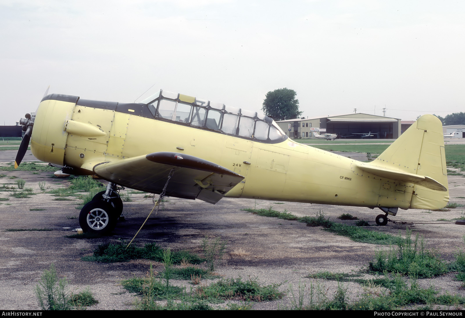 Aircraft Photo of CF-NWH | North American Harvard IIa | AirHistory.net #797088