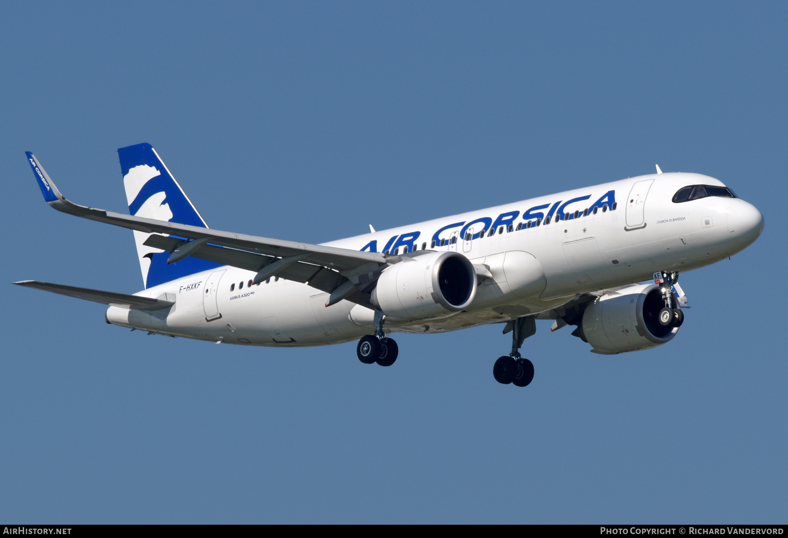 Aircraft Photo of F-HXKF | Airbus A320-252N | Air Corsica | AirHistory.net #797090