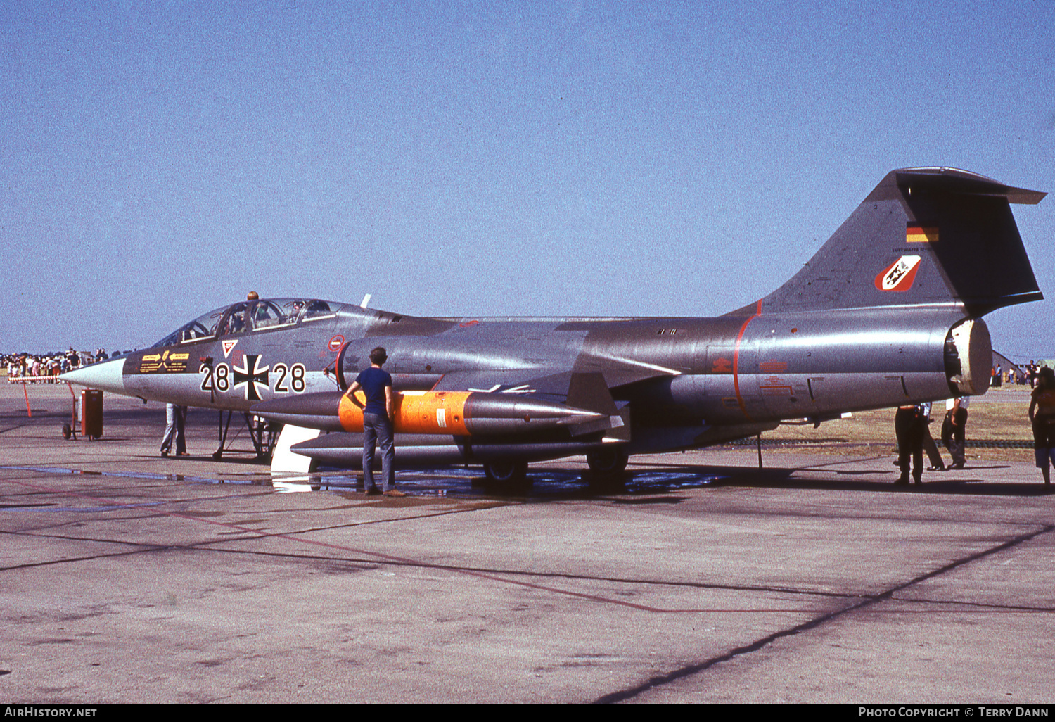 Aircraft Photo of 2828 | Lockheed TF-104G Starfighter | Germany - Air Force | AirHistory.net #797094