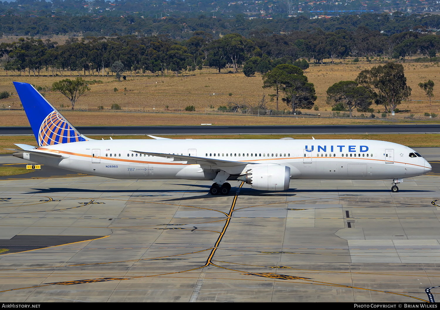Aircraft Photo of N26960 | Boeing 787-9 Dreamliner | United Airlines | AirHistory.net #797112
