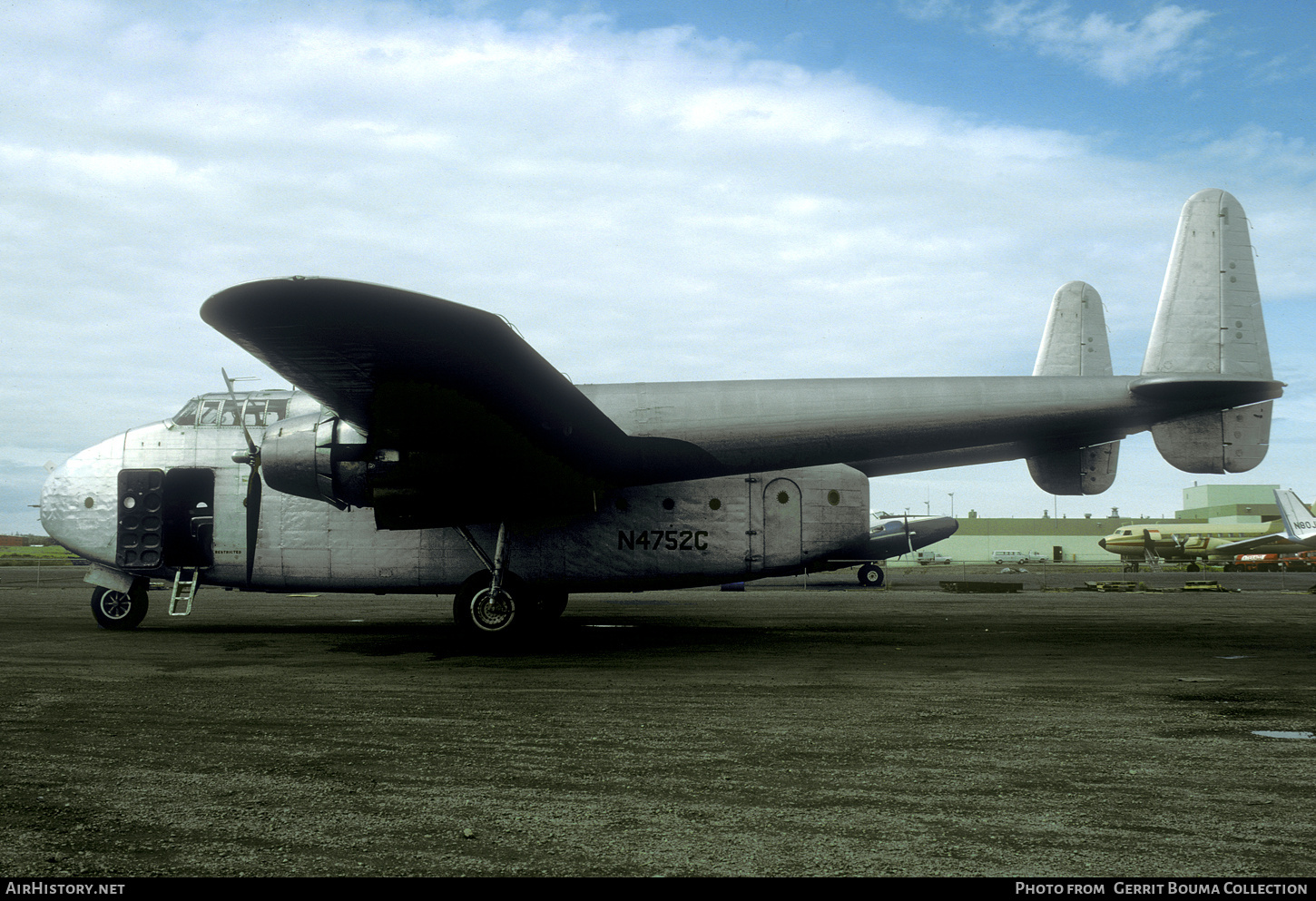 Aircraft Photo of N4752C | Fairchild C-82A Packet | AirHistory.net #797122