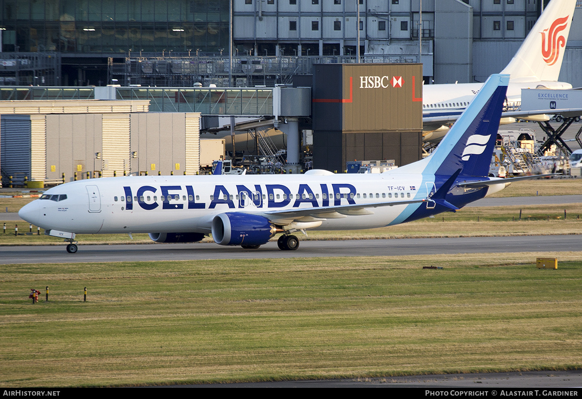 Aircraft Photo of TF-ICV | Boeing 737-8 Max 8 | Icelandair | AirHistory.net #797134