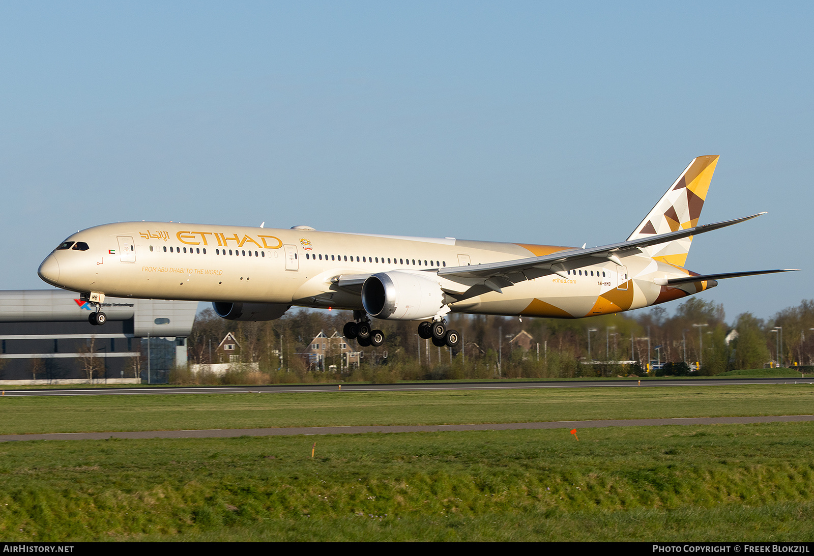 Aircraft Photo of A6-BNB | Boeing 787-9 Dreamliner | Etihad Airways | AirHistory.net #797146